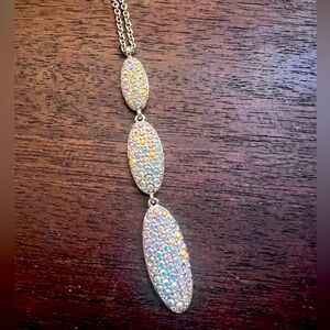 TSC Swarovski Aurora Boreale Pendant Nexklace